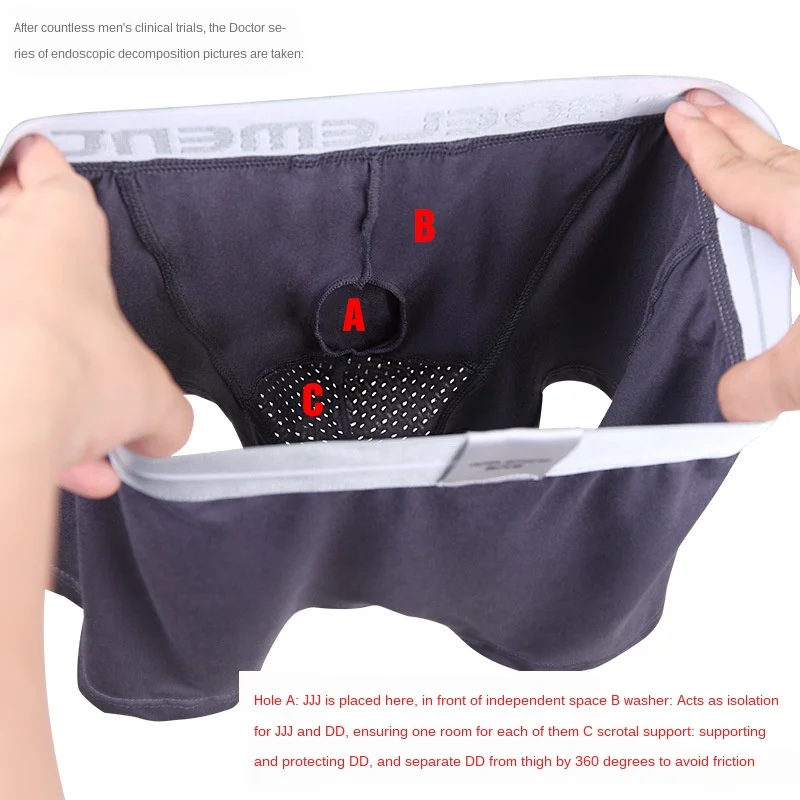 Men Ice Silk Separate Pouch Bo - Pouch Boxer Pouch reseña y precio