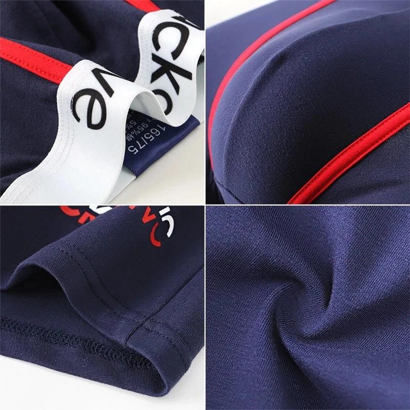 3Pcs Male Panties Cotton Men's - Boxer Brief Pack Cotton reseña y precio