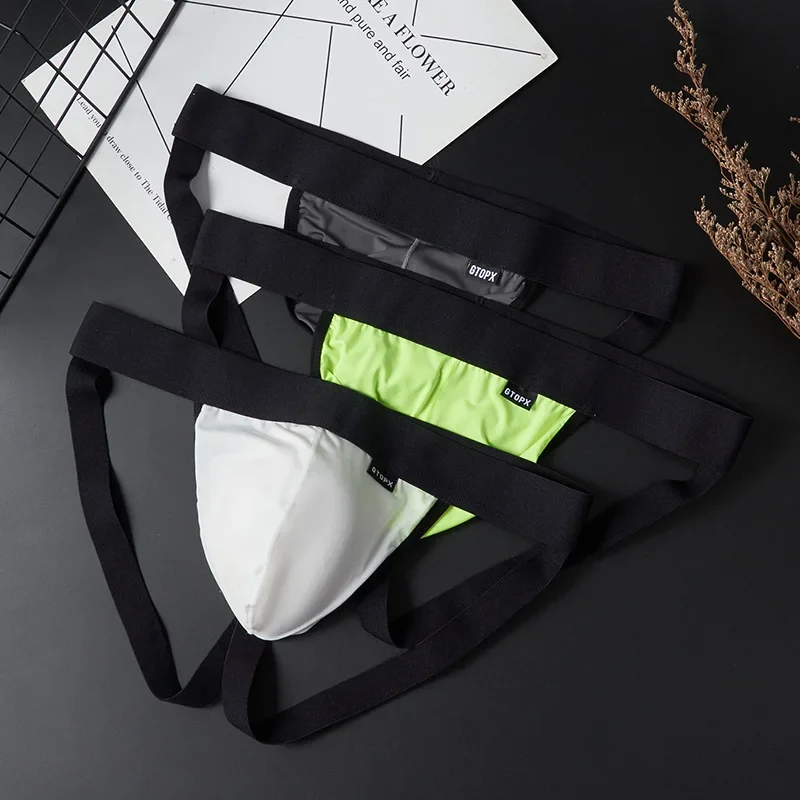 Men's Ice Silk Jockstrap Doubl - Jockstrap Athletic reseña y precio