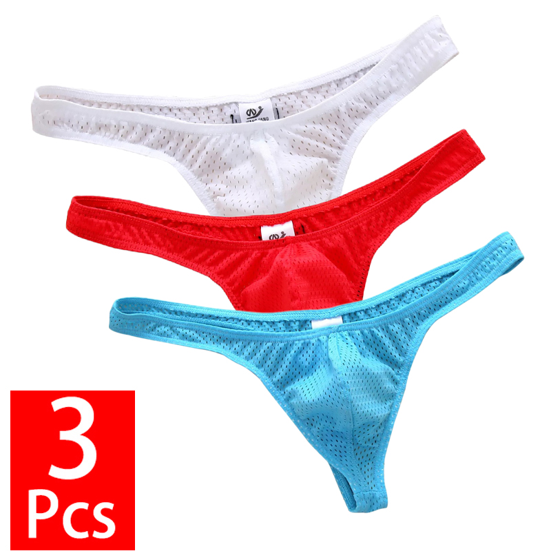 3PCS/Lot Men G-string And Thon - Multi Pack Underwear reseña y precio