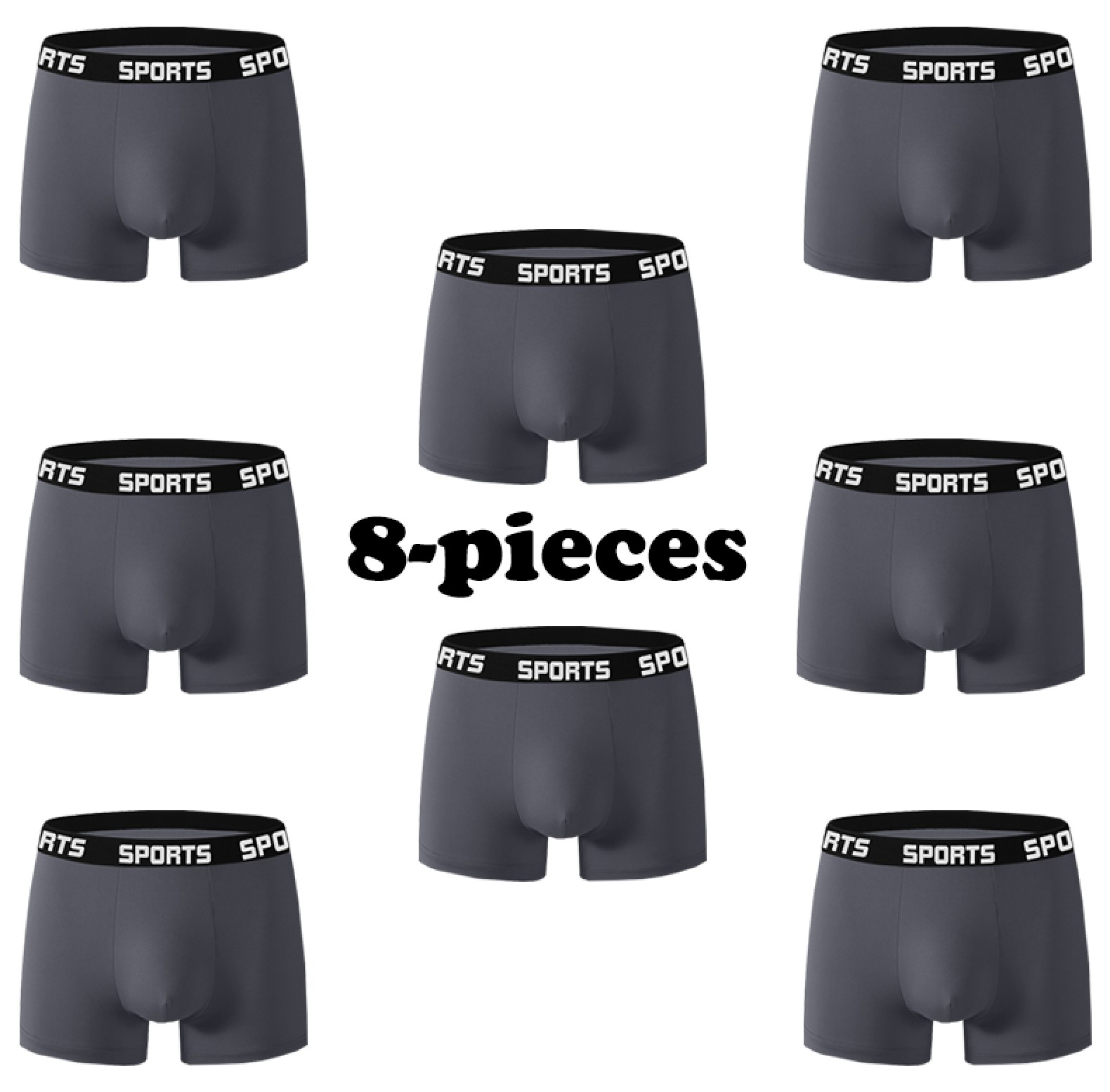 Supreme Comfort 8-Pack Men's S - Performance Boxer Sport reseña y precio