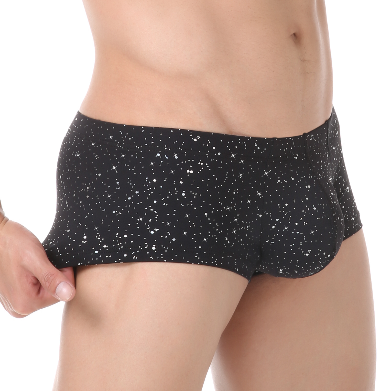 Men Sequin Boxers Shorts Sport - Pouch Boxer Pouch reseña y precio