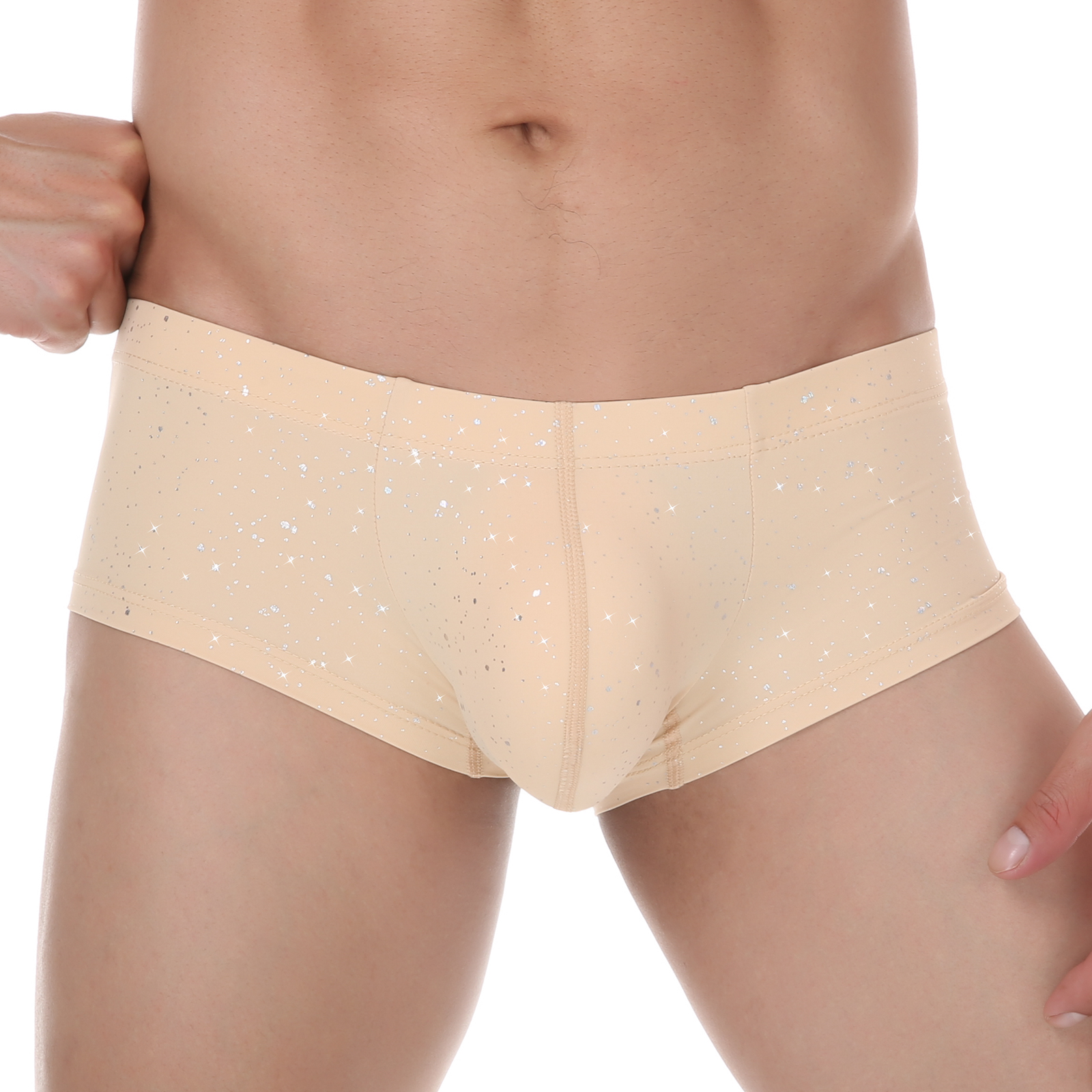 Men Sequin Boxers Shorts Sport - Pouch Boxer Pouch reseña y precio