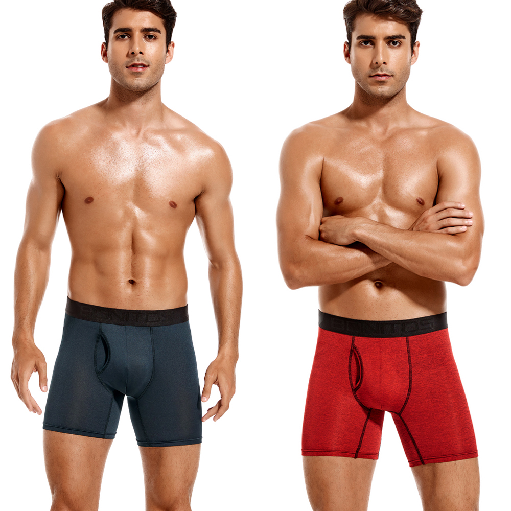 Men's Panties Front Open Under - Boxer Shorts Modal reseña y precio