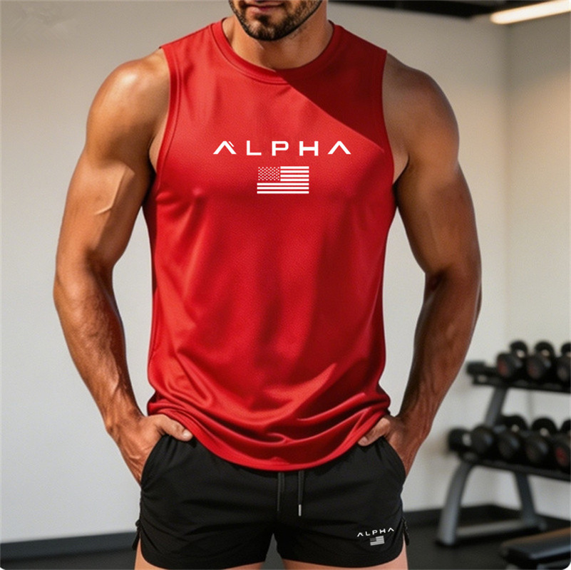 2026 Alpha Men's Printed Round - Undershirt Crew Neck reseña y precio
