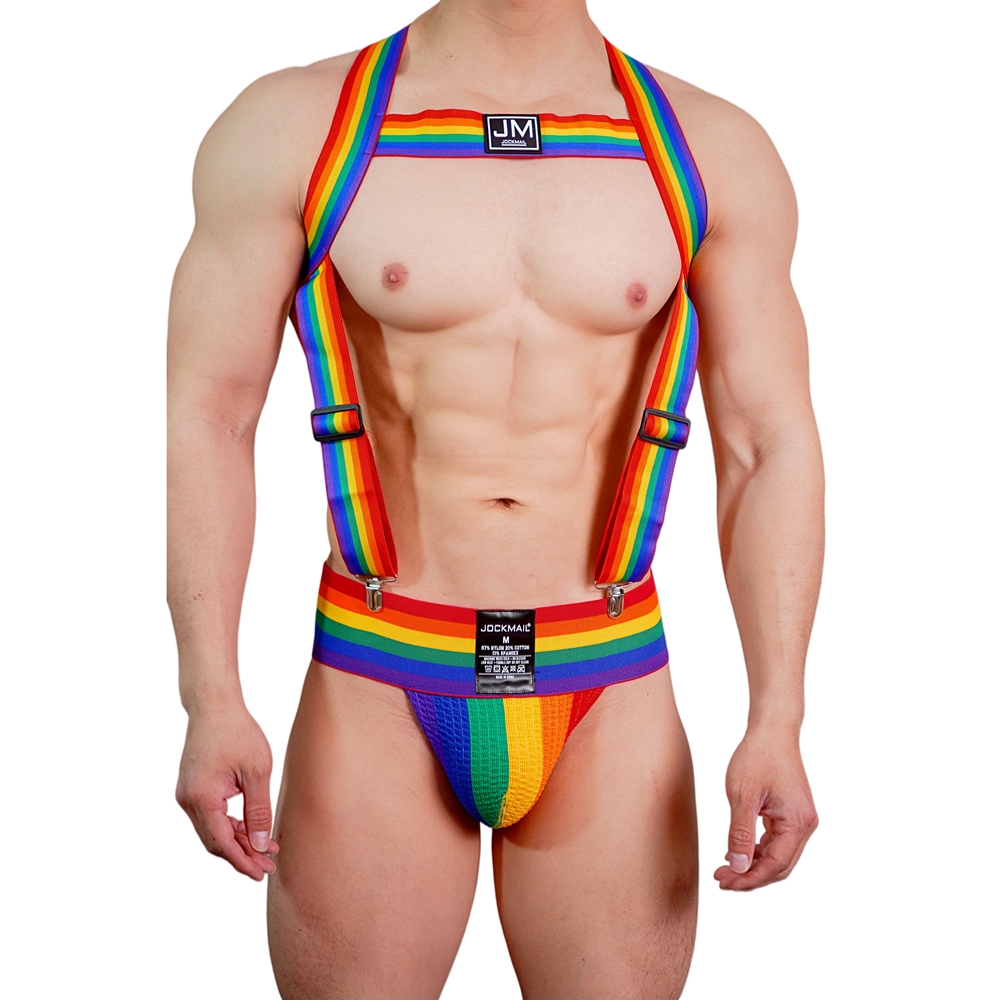 JOCKMAIL Rainbow Body Harness  - Jockstrap Athletic reseña y precio