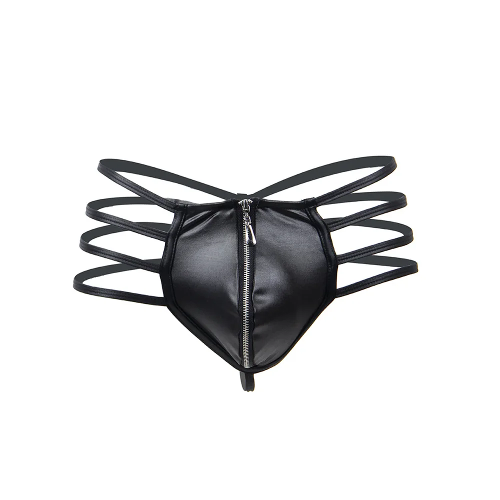 Mens Faux Leather G-String Tho - Jockstrap Athletic reseña y precio