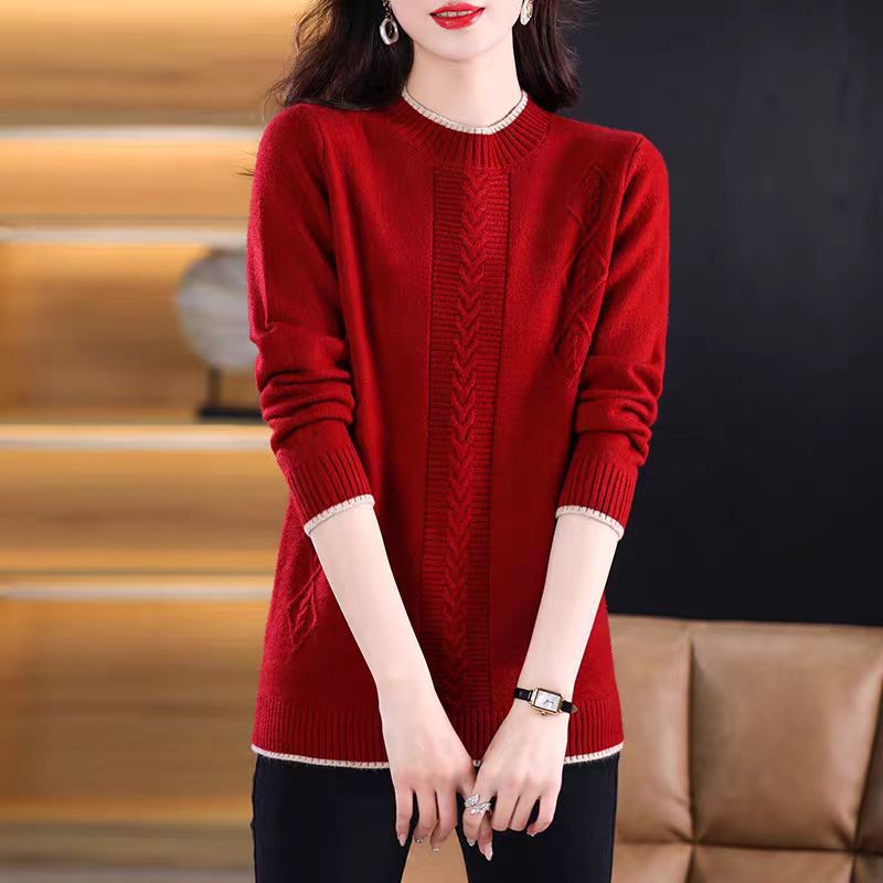 Fashion Round Neck Knitted Jum - Thermal Long John reseña y precio