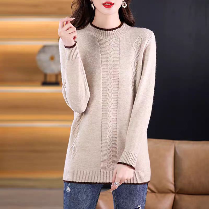 Fashion Round Neck Knitted Jum - Thermal Long John reseña y precio