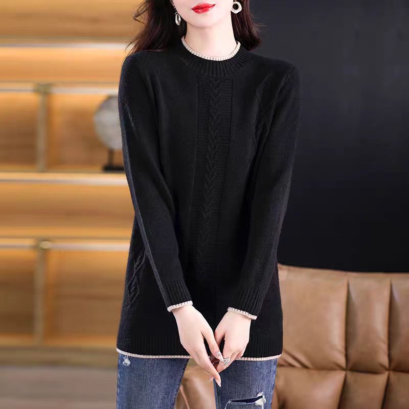 Fashion Round Neck Knitted Jum - Thermal Long John reseña y precio