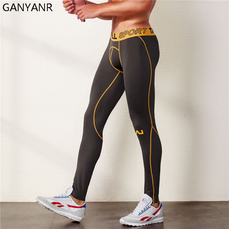 GANYANR Running Tights Men Spo - Compression Long Pant reseña y precio