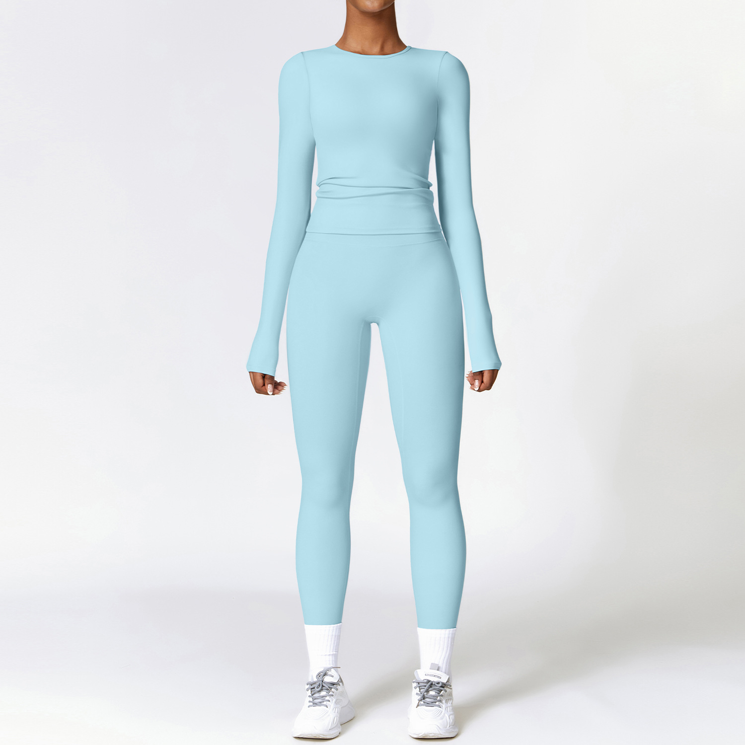 2/3PCS Yoga Set Women Workout  - Compression Long Pant reseña y precio