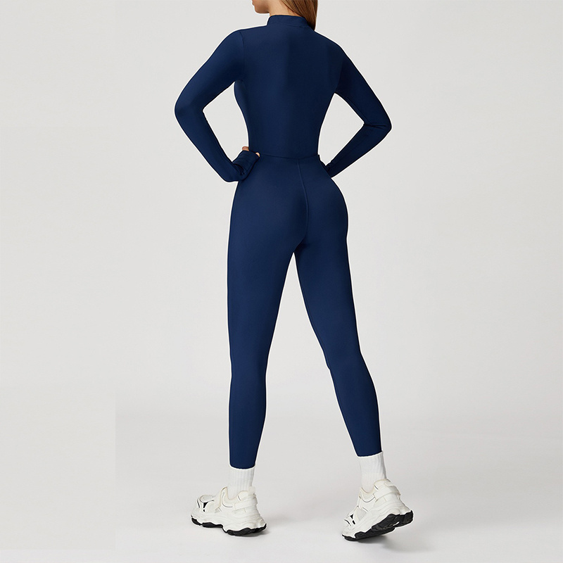 Aiithuug Workout Jumpsuit Zip  - Compression Long Pant reseña y precio