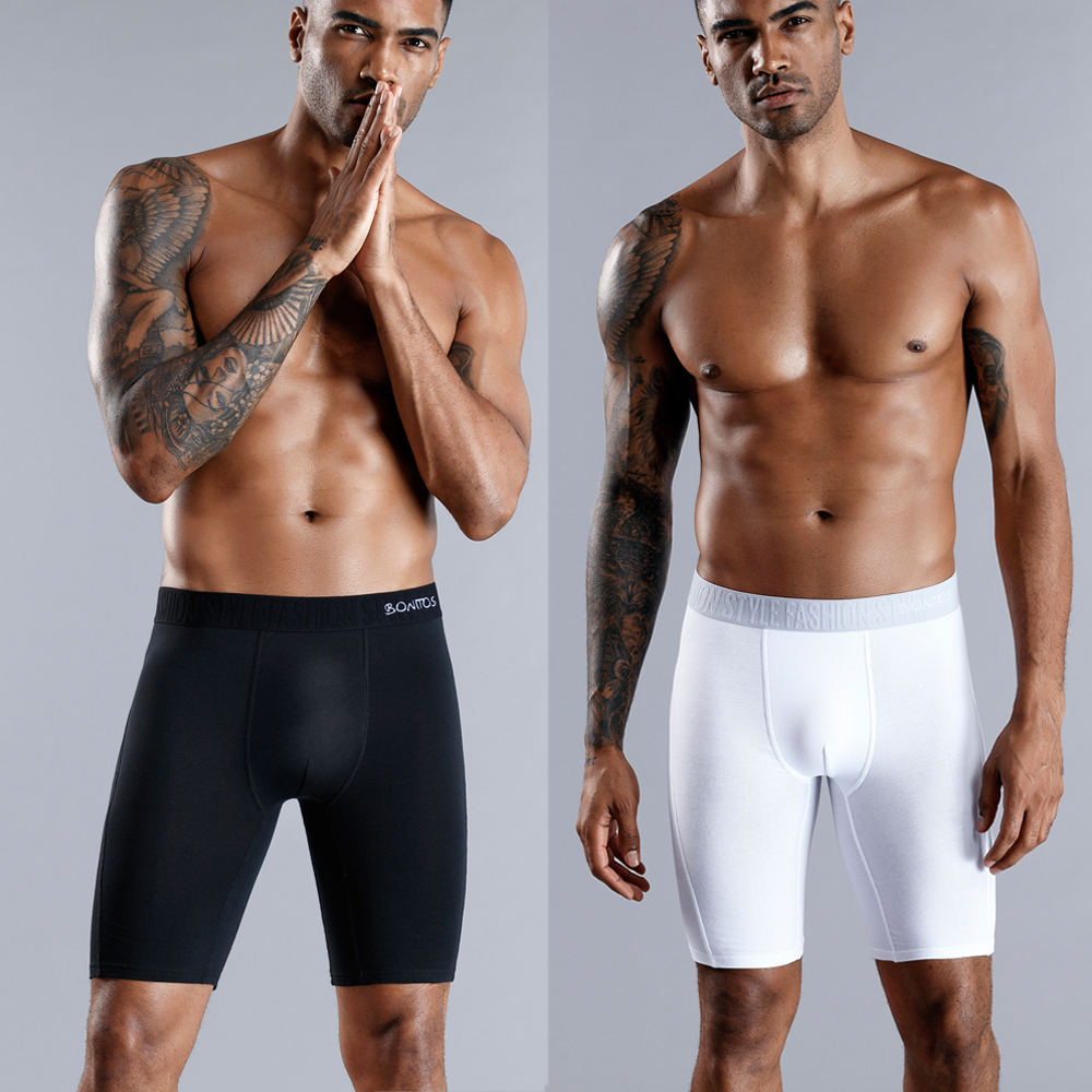 BONITOS Long Boxer Shorts Pant - Boxer Brief Pack Cotton reseña y precio