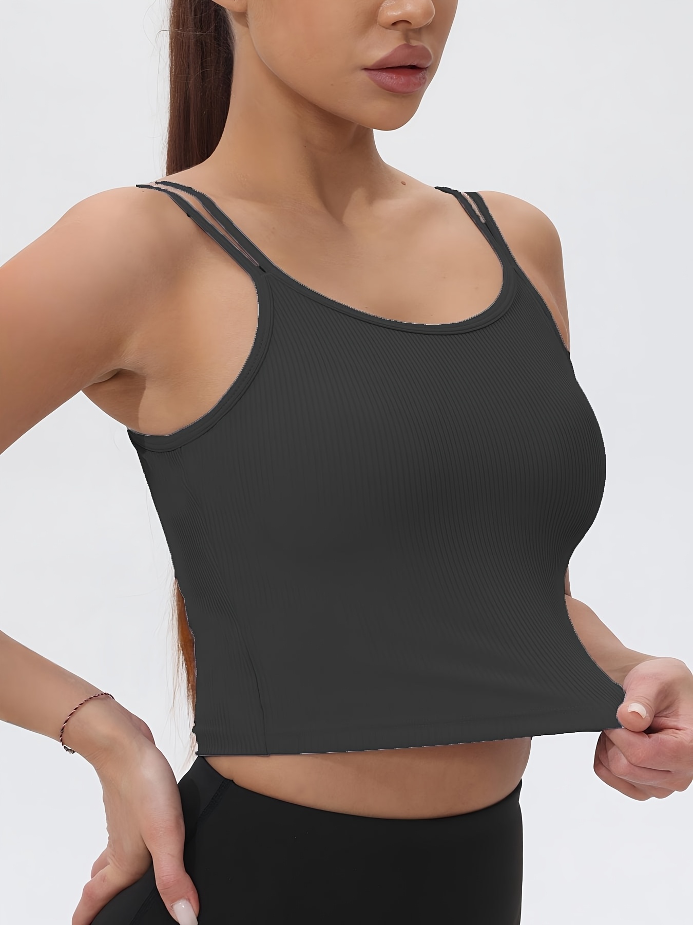 Fitfemme Women's Ribbed Sleeve - Tank Top Ribbed reseña y precio