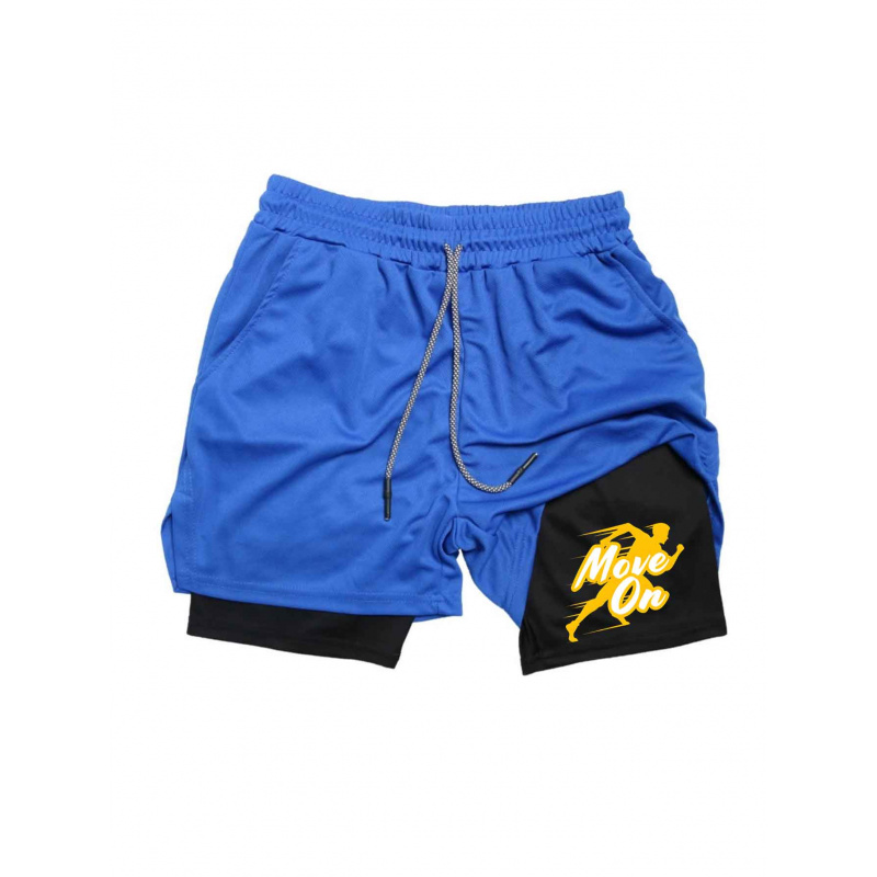 Summer Breathable Two-in-one D - Compression Shorts Athletes reseña y precio