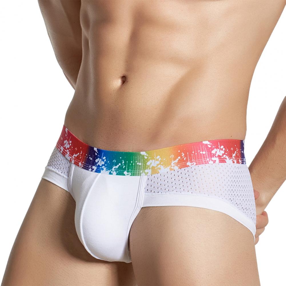 Men Briefs Soft Breathable Mes - Mesh Sport Boxer reseña y precio