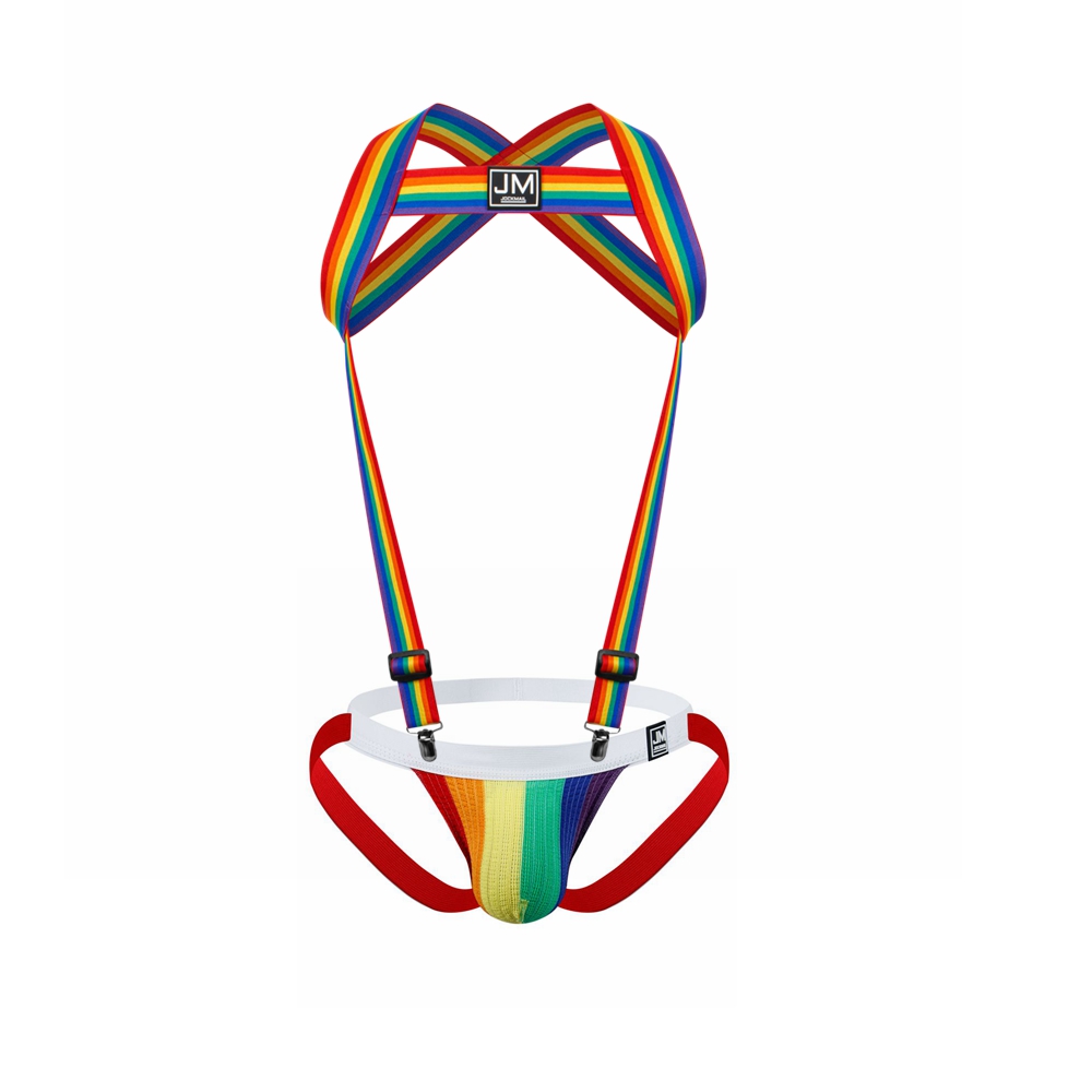 Rainbow Body Harness Adjustabl - Jockstrap Athletic reseña y precio