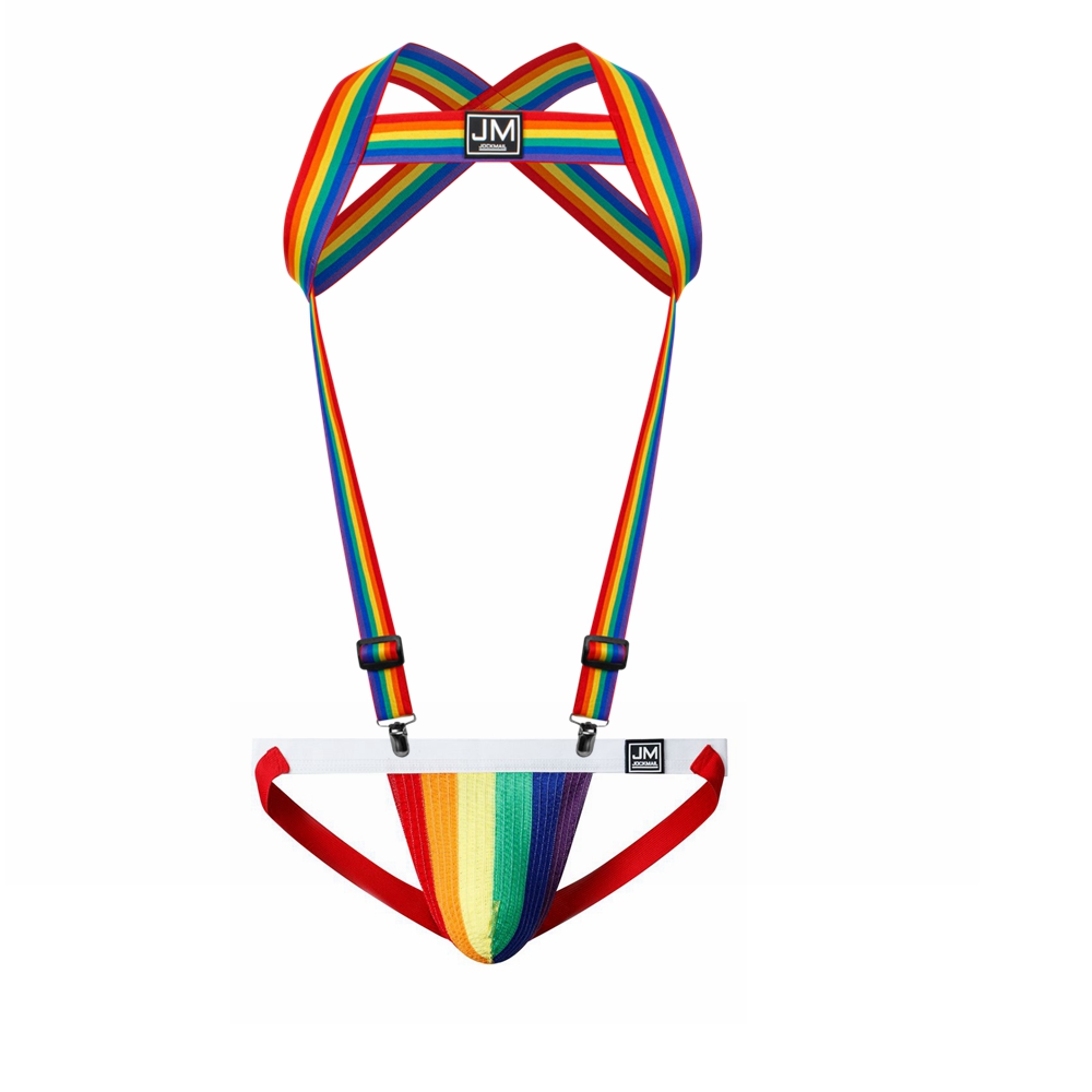 Rainbow Body Harness Adjustabl - Jockstrap Athletic reseña y precio