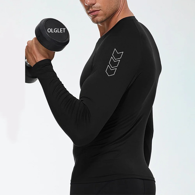 Men Compression Long Sleeve Sh - Base Layer Top reseña y precio