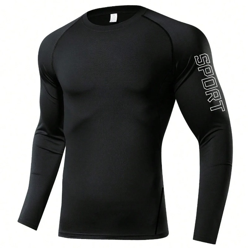 Men Compression Long Sleeve Sh - Base Layer Top reseña y precio